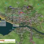 Netzplan Slotendal - Tram & RegioTram