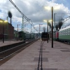 Ausfahrt Eilzug mit V 200