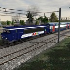 BB7603 in "Transilien" livery
