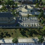 Kirche+Friedhof und Pariser Platz
