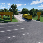 Einfahrt zum HGüBf, Ölquelle und des DHL Zentrallager