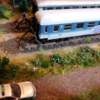 Abstellgleise und Graffiti