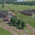 zweiter und dritter Ringlokschuppen