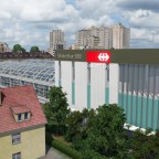 Der modernisierte Trakt des Bahnhofes aus dem Jahre 2010