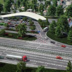The new expressway service area starts operation~