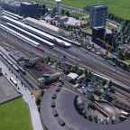 Salzberg Hbf - Die Umgebung wächst