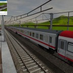 IC der DB mit auch mit Öbb Wagen und Schweizer Lok Teil 4