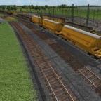 Gleisbau im Rangierfeld des Hbf