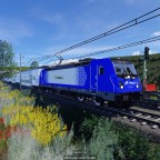Vlexx BR 147 mit Dosto Ganitur auf meiner Karte !