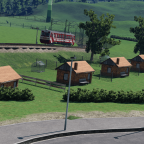 Am Rand einer Stadt