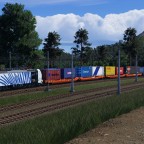 Lomo Vectron mit gemischtem KV Zug