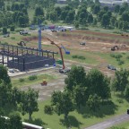 Emseln Industrie und Logistik Park Baustelle