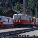 ÖBB 1099.016 "Ober-Grafendorf" und ÖBB 5090.014-1 in Laubenbachmühle
