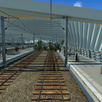 Wildwuchs im Bahnhof