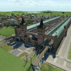 Kopf- und Inselbahnhof im Bau 2