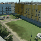 Hinterhofszene am Uferviertel
