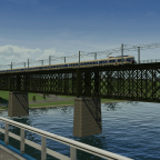 ÖBB Transalpin auf der Brücke über die Emme bei Reiden