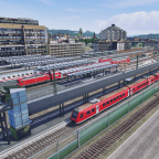 Neuer Bahnsteig am Schwansteiner Hauptbahnhof