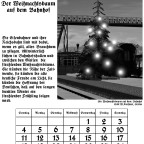 Reichsbahn-Kalender Dezember