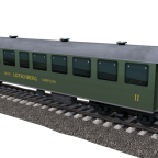 BC-4 Waggon Lötschbergbahn BLS