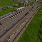 Güterbahnhof Nonnewitz auf der Insel Rügen