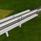 Betonbrücke für Neubaustrecken (Beta)