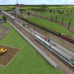 Hauptbahnhof von Wolgast auf meiner Usedom-MAP