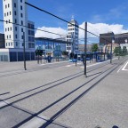 Tramhaltestelle Hauptbahnhof in Lemburg