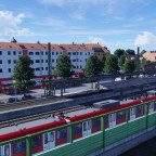 Haltepunkt Brunnhof von der anderen Seite aus gesehen