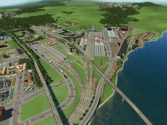 Die 2 Ausbaustufe vom Mega Güterbahnhof ist da!