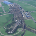 Der Kopfbahnhof von Hemden (fiktiv)