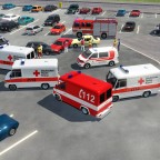 Rettung ist beim VU stark vertreten