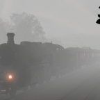Im Rheingold durch den Nebelmorgen