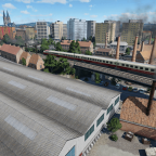 Einfahrt des Sonderzuges