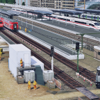 Bahnsteigerweiterung am Schwansteiner Hauptbahnhof