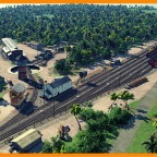 Getreideterminal Rückseite mit Depot