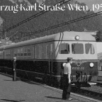Erster Triebzug auf der Stadtbahn