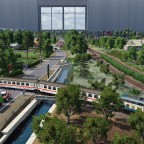 Impressionen Modelleisenbahnplatte - 11