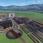 WIP - Heizkraftwerk mit Kohlelager und Bahnbetriebswerk