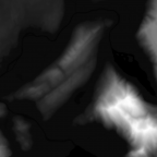 Les Alpes - Heightmap
