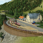 Rheintal Map - Aussichtspunkt nach Dachsen