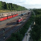"Neuer" Abstellbereich an der IC- Ausweichstrecke 2