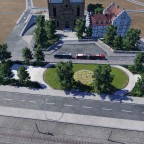 Thomas-Kirche und Umgebung