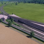Abzweig nach Hamburg und Stuttgart