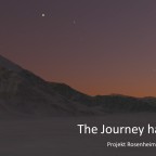 The Journey has begun