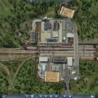 Werkzeugfabrik mit Umschlagplatz Güterbahnhof/LKW Station