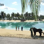 Idyllischer Strand auf "Islas paraíso"