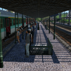 Bahnhof Flammheide - umgebaut