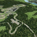 Grand Prix Strecke - Luftaufnahme