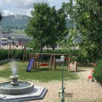 Spielplatz beim fiktiven Luzerner Hafen